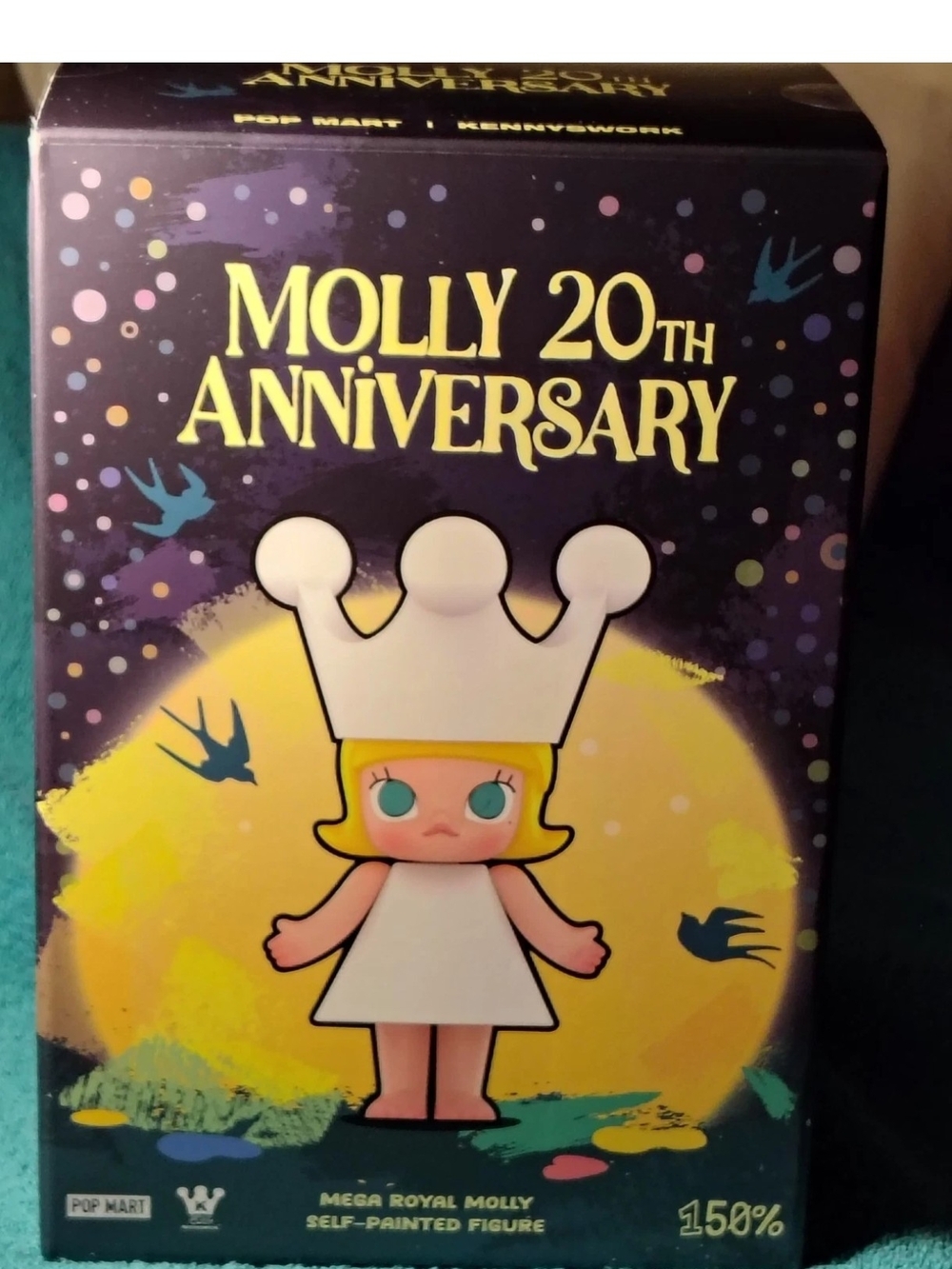 Molly 20th Anniversary Mega Royal Molly Figure - White